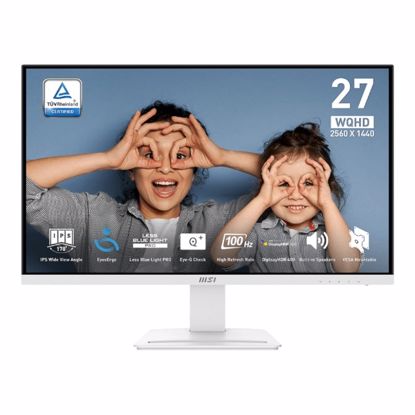 Fotografija izdelka Zaslon MSI PRO MP273QW E2 27" / WQHD / IPS / 100Hz / 1ms MPRT (bel)