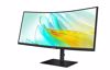 Fotografija izdelka Monitor Samsung 34" S65UC ViewFinity S6 ukrivljen, VA, 3440x1440, HDMI, DP,USB-C, LAN, zvočnik