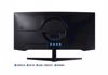 Fotografija izdelka Monitor Samsung G55T Odyssey G5, 34",VA,CURVED,21:9,3440x1440,HDMI,DP