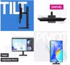 Fotografija izdelka Monitor Samsung S80UD, 27'', IPS, 16:9, 3840x2160, DP, HDMI, 3xUSB, USB-C