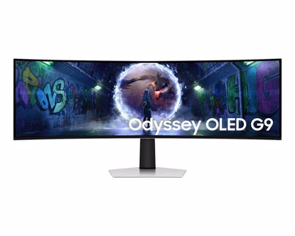 Fotografija izdelka Monitor Samsung 49" OLED G93SD Odyssey G9 ukrivljen, 5120x1440, HDMI, DP, Micro HDMI, USB, 240Hz
