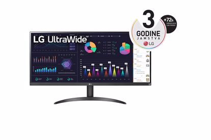 Fotografija izdelka Monitor LG 34" 34WQ500-B UltraWide, IPS, 2560x1080, HDMI, DP