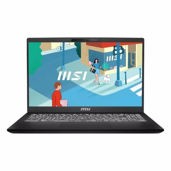 Fotografija izdelka Prenosnik MSI Modern 15 H AI C1MG Intel Core Ultra 7 / 32GB / 1TB SSD / 15.6" FHD / Windows 11 Pro (črn)