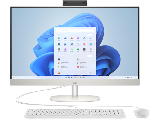 Fotografija izdelka HP All in One PC 27 Core i5 1335U 16GB SSD 512GB NVMe FHD  27" W11
