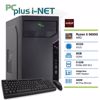 Fotografija izdelka PCPLUS i-NET Ryzen 5 5600G 8GB 512GB NVMe M.2 SSD tipkovnica miška namizni računalnik