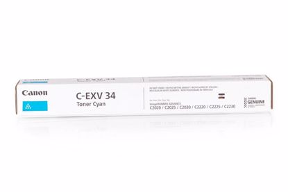 Fotografija izdelka Toner Canon C-EXV34 Moder Original