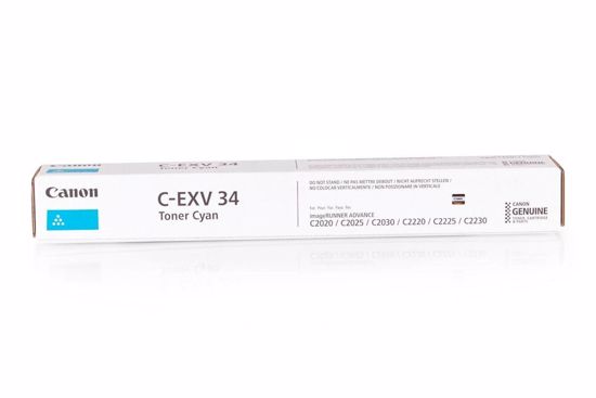 Fotografija izdelka Toner Canon C-EXV34 Moder Original