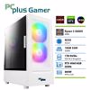 Fotografija izdelka PCPLUS Gamer Ryzen 5 5600X 16GB 1TB RTX 4060 8GB bel gaming namizni računalnik