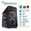 Fotografija izdelka PCPLUS Storm i5-12400F 16GB 1TB NVMe SSD GeForce RTX 4060 DDR6 8GB gaming namizni računalnik