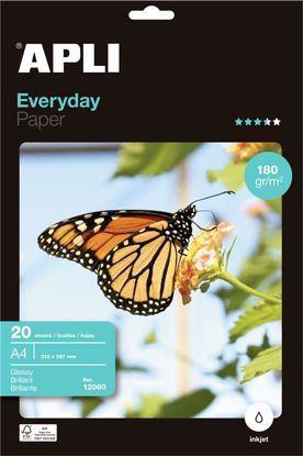 Fotografija izdelka Apli Foto papir A4 Everyday 180g 20 listov