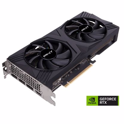 Fotografija izdelka PNY GeForce RTX 4060Ti 8GB Verto GDDR6 DLSS3 (VCG4060T8DFXPB1-O) grafična kartica