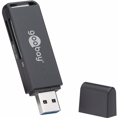 Fotografija izdelka GOOBAY USB3.0 microSD/SD čitalec kartic