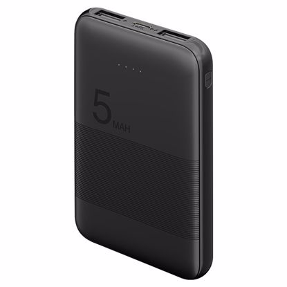 Fotografija izdelka GOOBAY PowerBank 5.000mAh USB-C črna prenosna baterija
