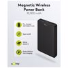 Fotografija izdelka GOOBAY Magnetic Wireless PowerBank 10.000 mAh črna brezžična prenosna baterija