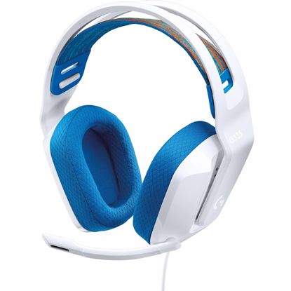 Fotografija izdelka LOGITECH G335 3.5mm Gaming z mikrofonom bele slušalke