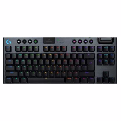 Fotografija izdelka LOGITECH G915 X LIGHTSPEED TKL Linear brezžična RGB mehanska gaming slo črna tipkovnica