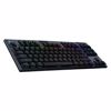 Fotografija izdelka LOGITECH G915 X LIGHTSPEED TKL Linear brezžična RGB mehanska gaming slo črna tipkovnica
