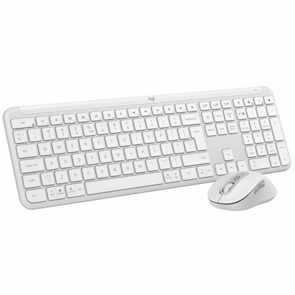 Fotografija izdelka LOGITECH Signature Slim Combo MK950 bela slo tisk brezžična tipkovnica + miška