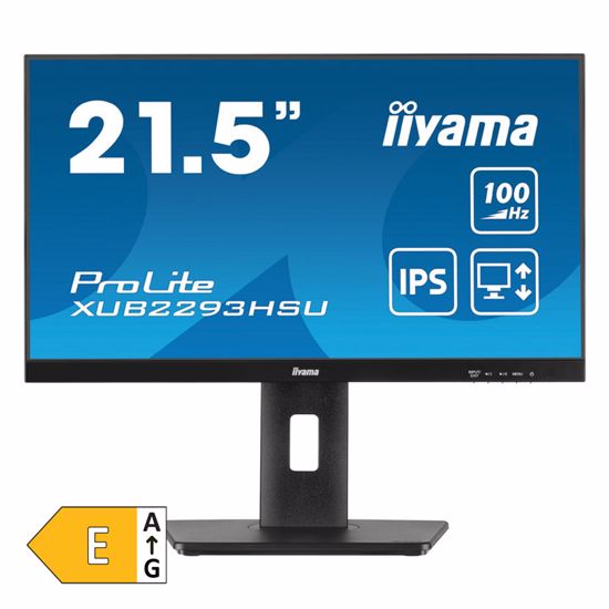 Fotografija izdelka IIYAMA ProLite XUB2293HSU-B7 54,5cm (21,5") FHD IPS 100Hz HDMI/DP zvočniki monitor