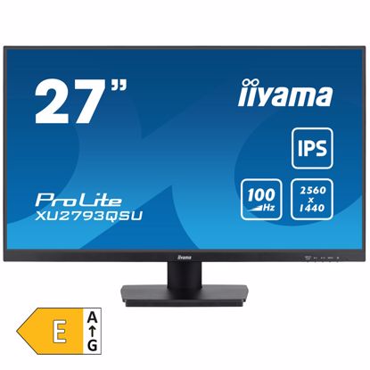Fotografija izdelka IIYAMA ProLite XU2793QSU-B7 68,5cm (27") QHD IPS 100Hz DP/HDMI zvočniki monitor