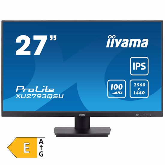 Fotografija izdelka IIYAMA ProLite XU2793QSU-B7 68,5cm (27") QHD IPS 100Hz DP/HDMI zvočniki monitor