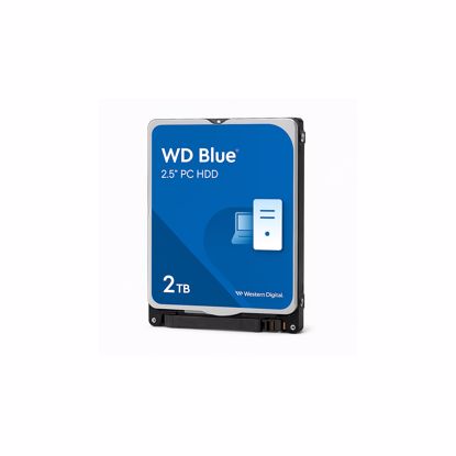 Fotografija izdelka WD 2TB BLUE Mobile 2,5" SATA 6Gb/s 5400rpm 128MB HDD disk