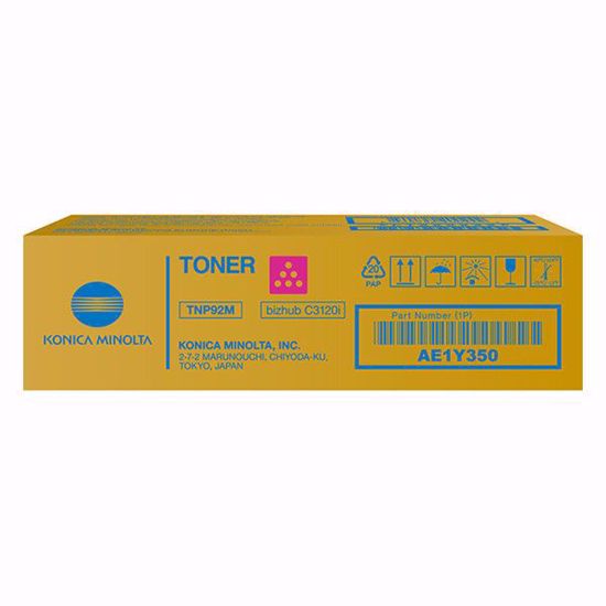 Fotografija izdelka Konica Minolta original toner TNP-92 AE1Y350 Škrlaten Original