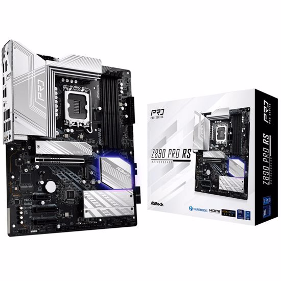 Fotografija izdelka ASROCK Z890 Pro RS LGA1851 DDR5 gaming ATX osnovna plošča