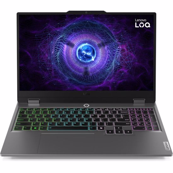Fotografija izdelka Prenosnik Lenovo LOQ 15IAX9 i5-12450HX / 24GB / 1TB SSD / 15,6" FHD IPS / GeForce RTX 4060 / NoOS / siv