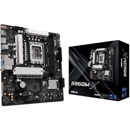 Fotografija izdelka ASROCK B860M-X LGA1851 mATX osnovna plošča