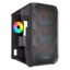 Fotografija izdelka SHARKOON MK3 RGB microATX okno črno ohišje