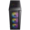 Fotografija izdelka ANTEC AX65 ARGB Midi-T ATX okno gaming črno ohišje