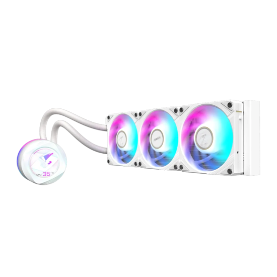 Fotografija izdelka GIGABYTE AORUS WATERFORCE X II 360 ICE vodno hlajenje za INTEL/AMD procesorje