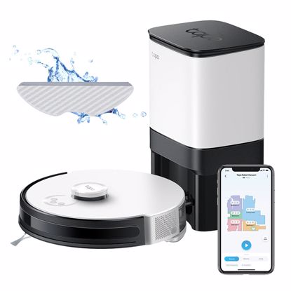 Fotografija izdelka TP-LINK Tapo RV30 PLUS 4200Pa LiDAR zbiralnik za prah mokro/suho robotski sesalec