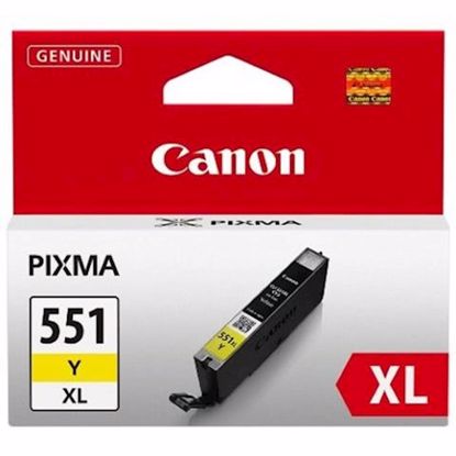 Fotografija izdelka Kartuša Canon CLI-551XL Rumena Original