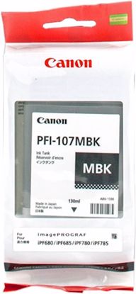 Fotografija izdelka Kartuša Canon  PFI-107 Matt Črna Original