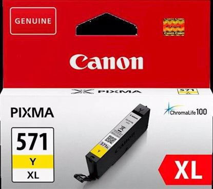 Fotografija izdelka Kartuša Canon CLI-571XL Rumena Original
