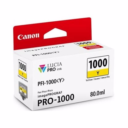 Fotografija izdelka Kartuša Canon PFI-1000 Rumena Original