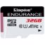 Fotografija izdelka KINGSTON High Endurance microSD 32GB Class 10 UHS-I U3 (SDCE/32GB) spominska kartica