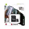 Fotografija izdelka KINGSTON Canvas Select Plus microSD 128GB Class10 UHS-I adapter (SDCS2/128GB) spominska kartica
