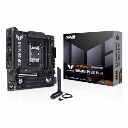 Fotografija izdelka ASUS TUF B850M-PLUS WiFi AM5 gaming mATX osnovna plošča