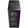 Fotografija izdelka ANTEC AX26 RGB ELITE Midi-T ATX okno gaming črno ohišje