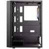 Fotografija izdelka ANTEC AX26 RGB ELITE Midi-T ATX okno gaming črno ohišje