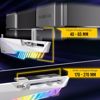 Fotografija izdelka ANTEC DAGGER ARGB črn nosilec grafične kartice