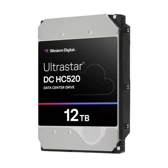 Fotografija izdelka HGST/WD 12TB UltraStar DC HC520 3,5" SATA 6Gb/s 7200rpm 256MB HDD disk