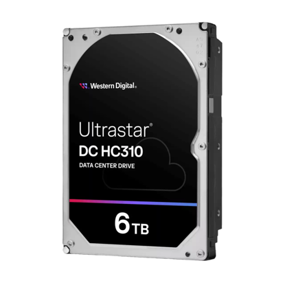 Fotografija izdelka WD 6TB UltraStar DC HC310 3,5 SATA 6Gb/s 7200rpm 256MB HDD disk