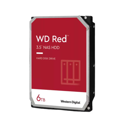 Fotografija izdelka WD 6TB Red 3,5" SATA 6Gb/s 5400rpm 256MB HDD disk