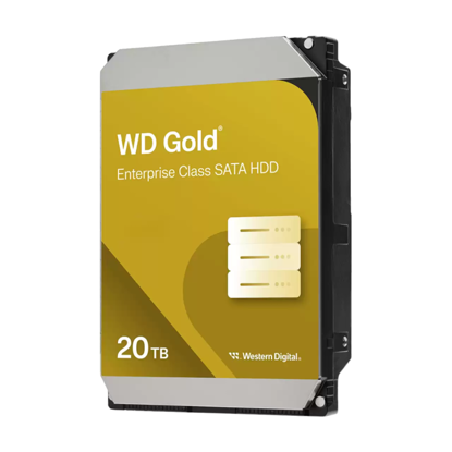 Fotografija izdelka WD 20TB Gold 3,5" SATA 6Gb/s 7200rpm 512MB HDD disk
