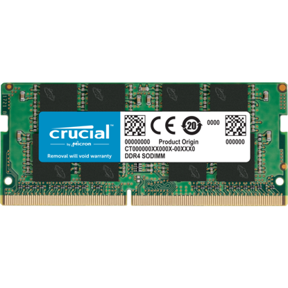 Fotografija izdelka Crucial 8GB DDR4-3200 SODIMM PC4-25600 CL22, 1.2V