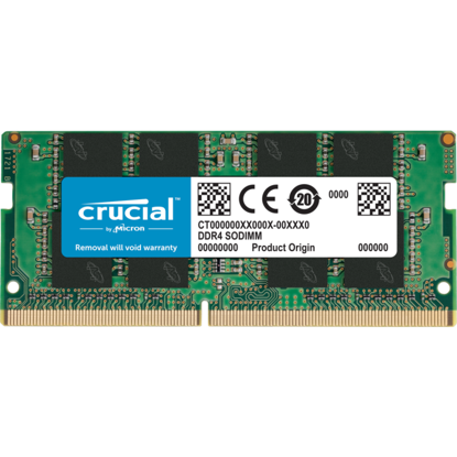 Fotografija izdelka Crucial 32GB DDR4-3200 SODIMM PC4-25600 CL22, 1.2V